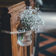 Bukiet ślubny z polnych kwiatów