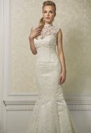 Suknie ślubne - kolekcja 2014 - Annais model Vicky – suknia z bolerkiem-koszulką